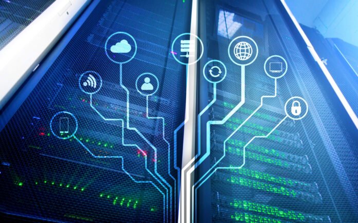 IOT, Internet of things, telecommunication concept.