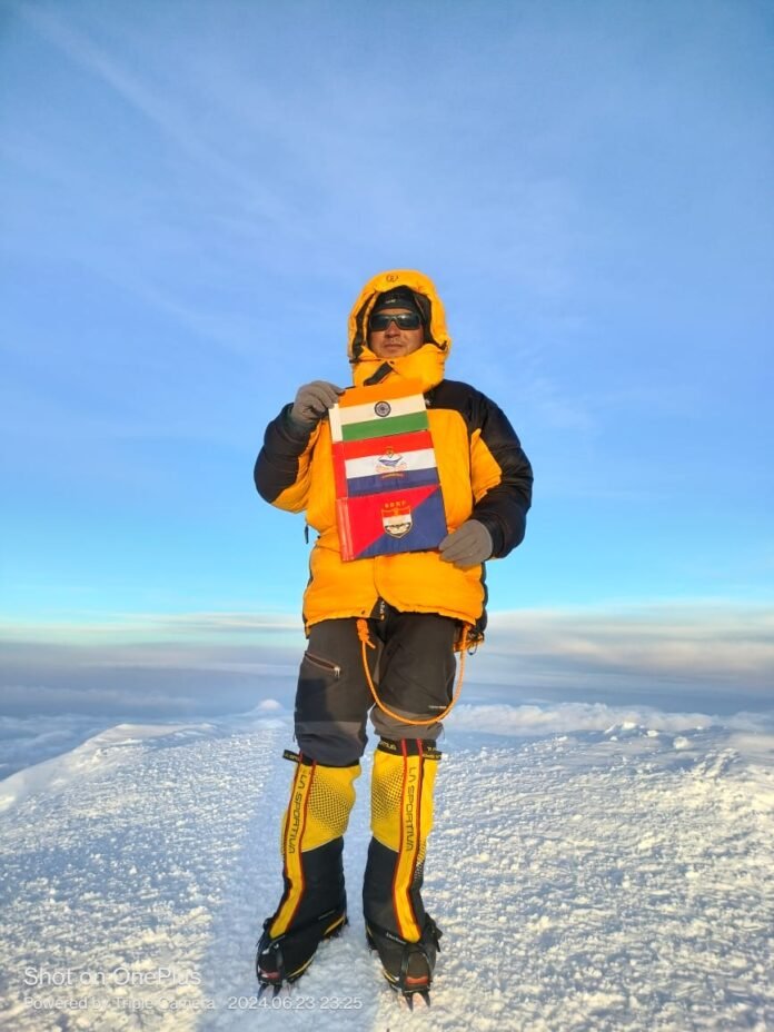 उत्तराखंड पुलिस SDRF के जवान राजेंद्र नाथ।