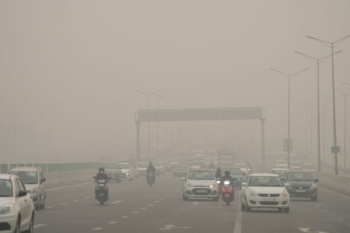 Weather: Air pollution in Delhi