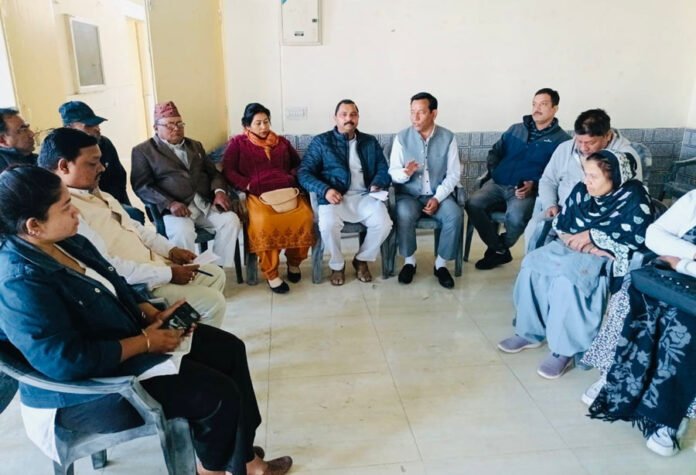 congress-general-secretary-naveen-joshi-targets-the-neglect-of-mussoorie-assembly-constituency