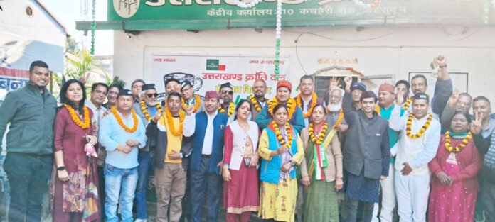 sanskriti-bachao-padyatra-rajendra-singh-bisht-ukd-welcome